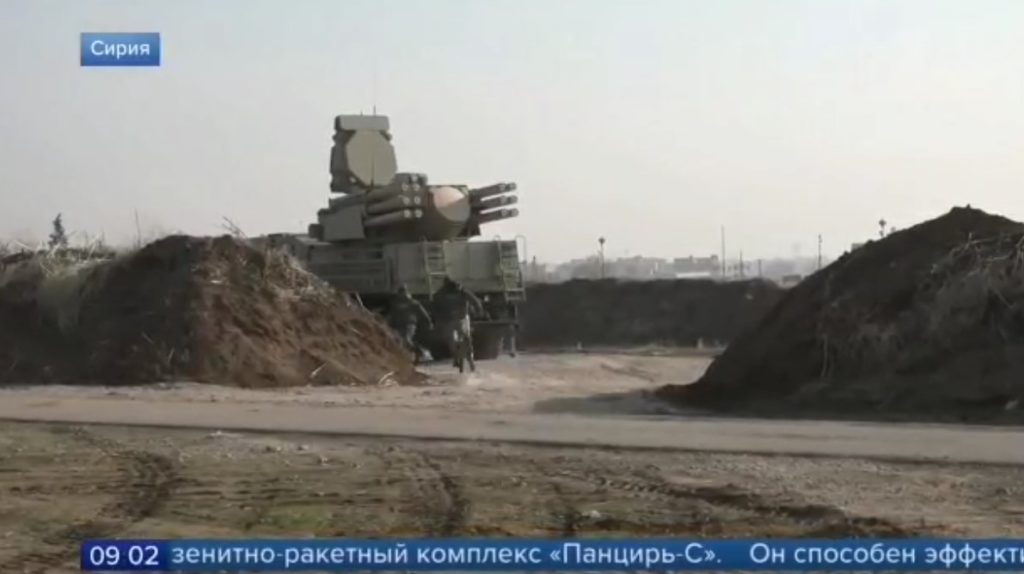 Chinese JYL-1 Radars, Russian Pantsir-S Air Defense Systems Deployed At Syria's M4 Highway, Russian TV Reveals