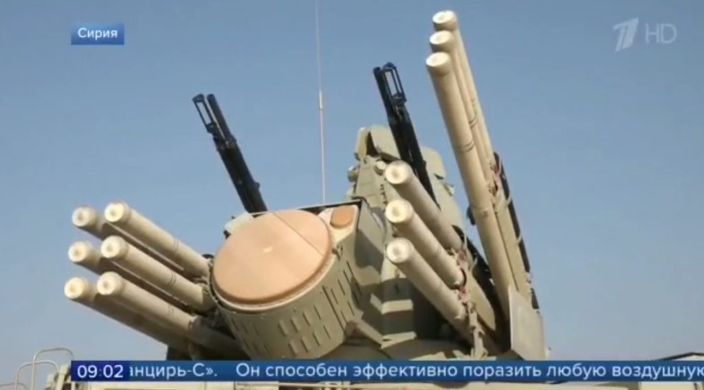 Chinese JYL-1 Radars, Russian Pantsir-S Air Defense Systems Deployed At Syria's M4 Highway, Russian TV Reveals