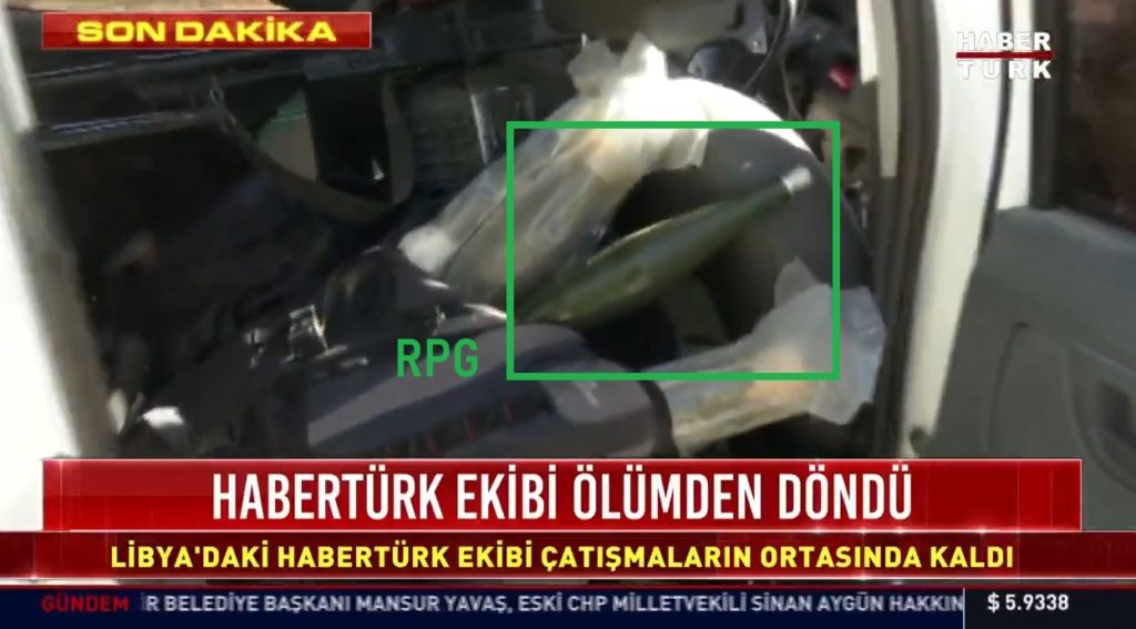 Turkey's Haberturk Film Crew Shelled By Libyan National Army Appeared To Be Traveling With Armed Militants