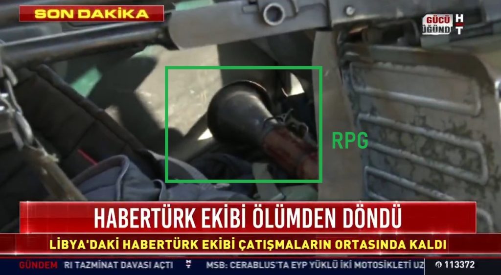 Turkey's Haberturk Film Crew Shelled By Libyan National Army Appeared To Be Traveling With Armed Militants