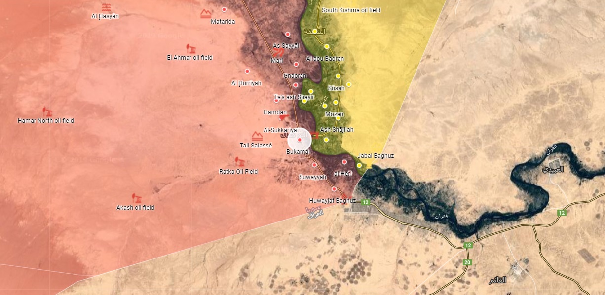 Iranian Forces Near Syria’s Al-Bukamal Became Target Of Another Round Of 'Mysterious Strikes'