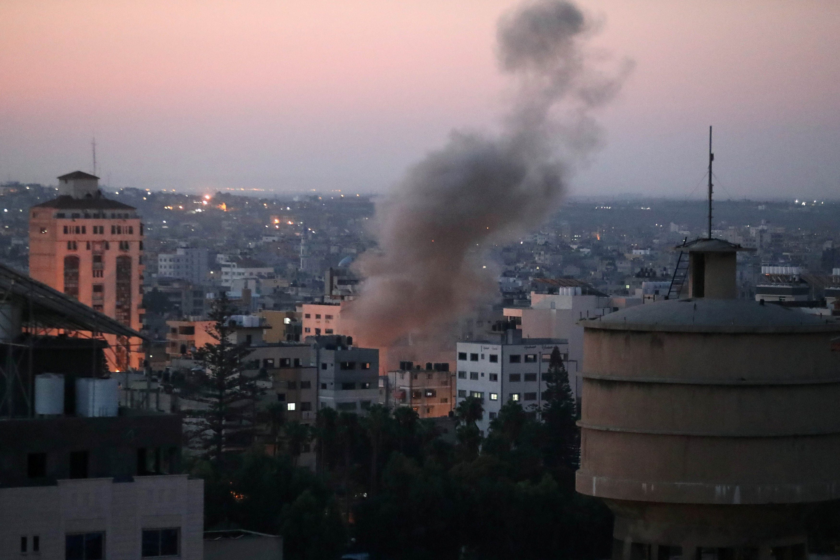 Israel Strikes Targets in Gaza in Response to Rocket Launch