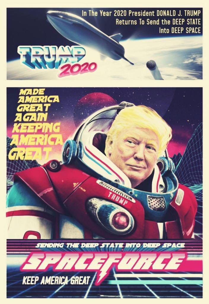 Trump Reveals New Space Force Logo, And It Is Strikingly Familiar...