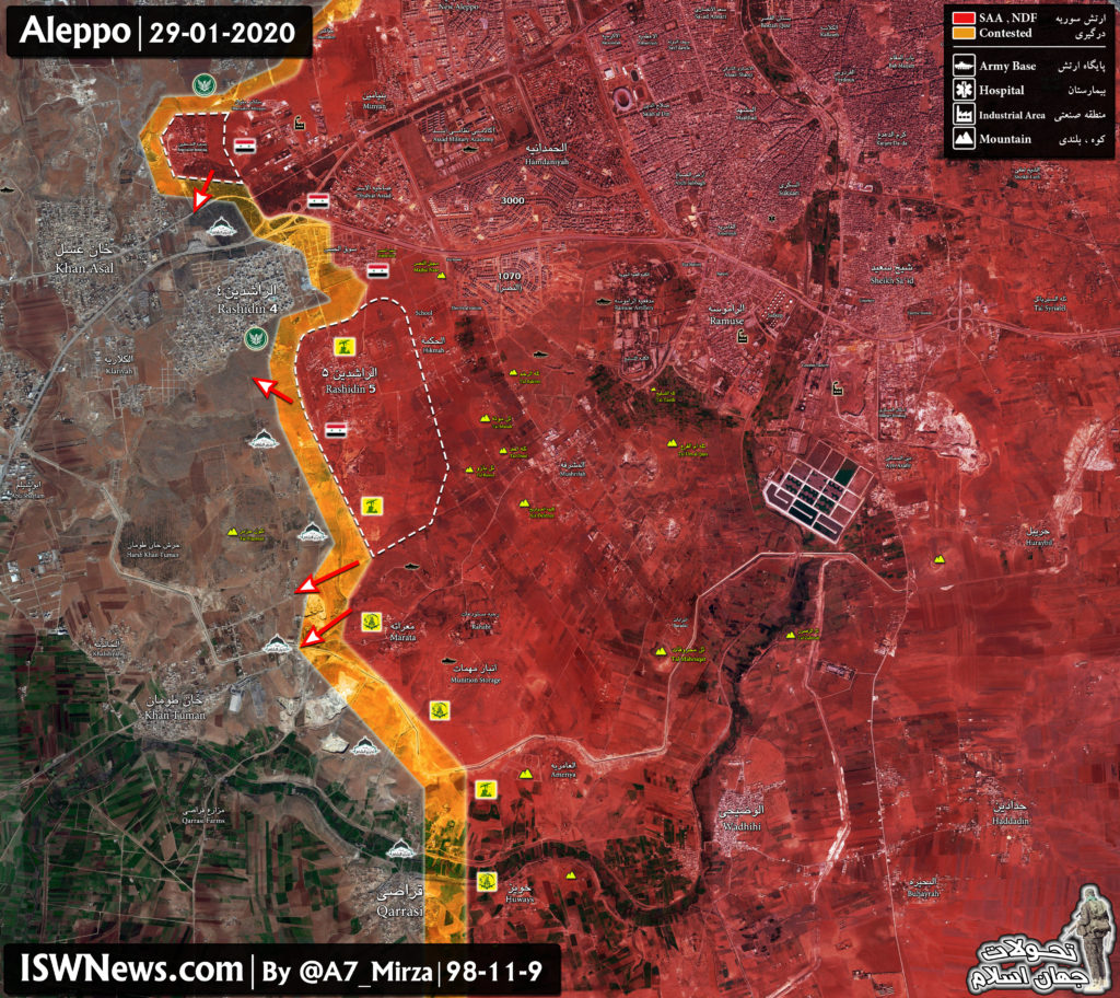 Syrian Army Gains More Ground In Southwest Aleppo. Militants’ Defense Collapsing