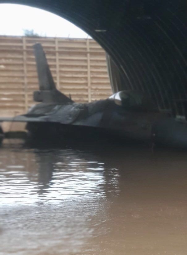 Several Israeli Fighter Jets Damaged In Weekend Flooding