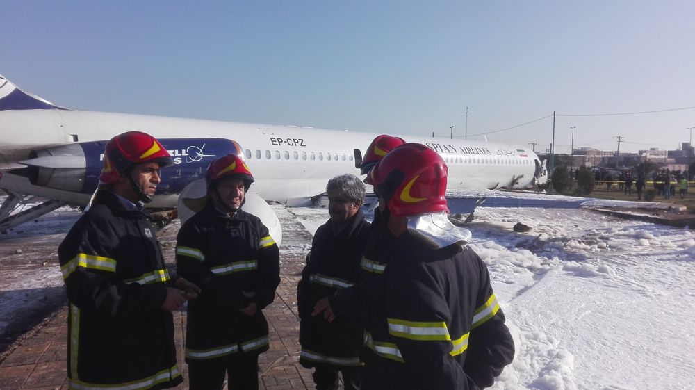 Iranian Passenger Plane Emergency Landed On Highway, All On Board Safe (Videos, Photos)