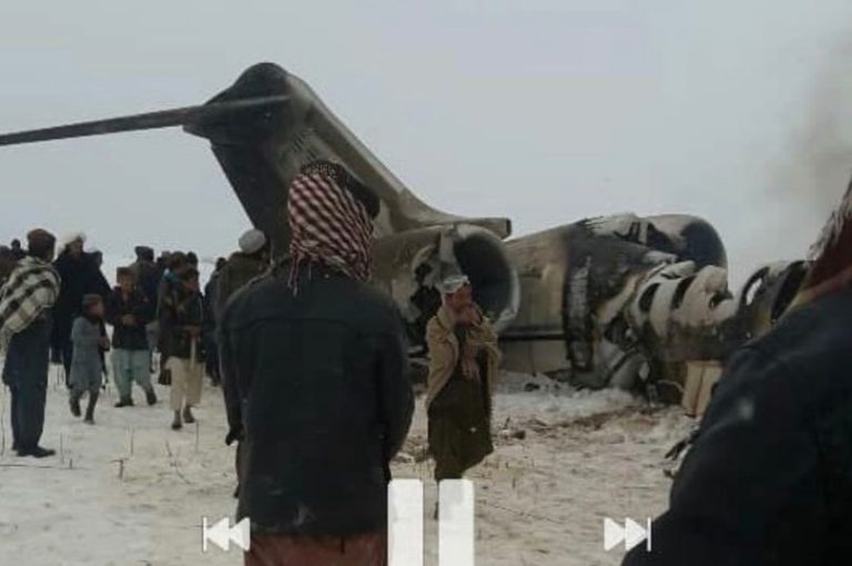 US Air Force Bombardier E11A Crashes Into TalibanControlled Ghazni