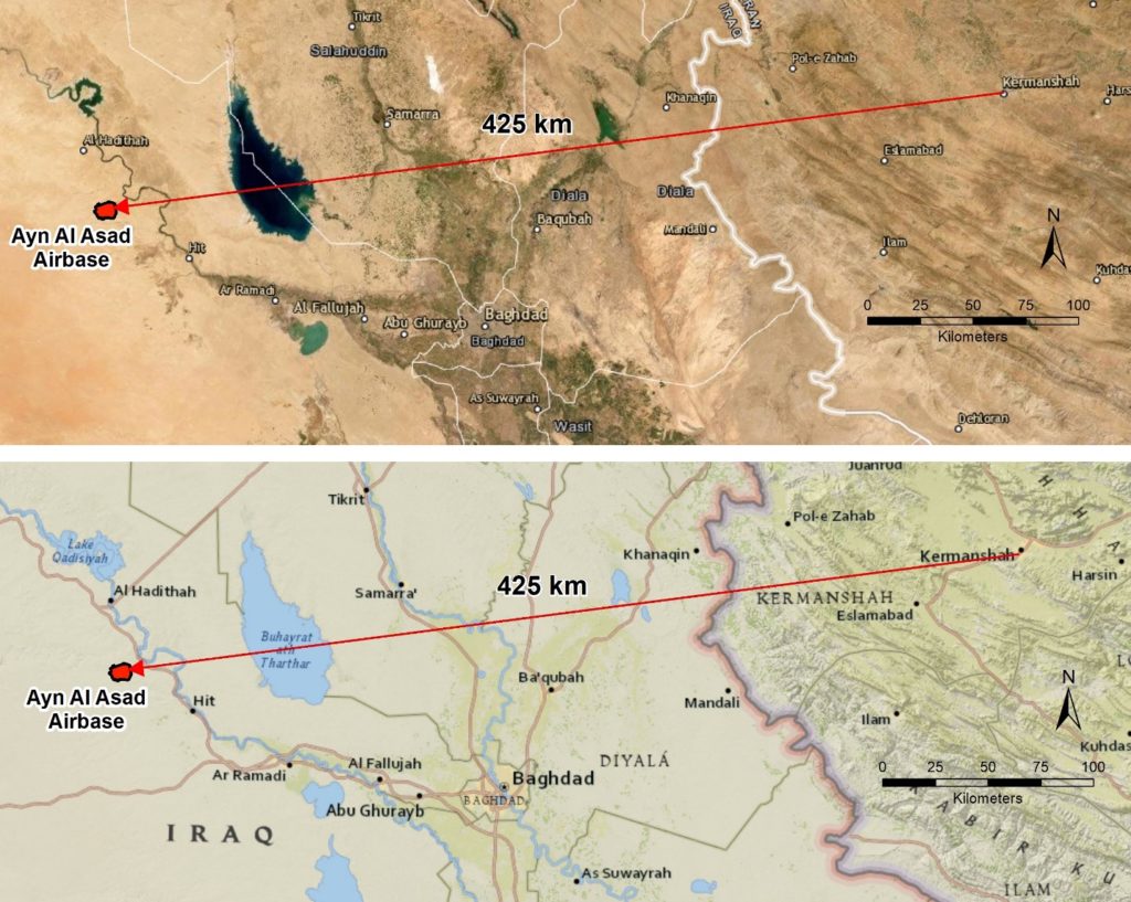 Analysis of the Iranian missile strikes on Ayn Al Asad Airbase