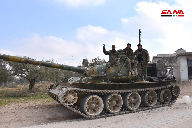 Video Shows Moment When First Syrian Army Troops Entered Militant Stronghold Of Maarat Al-Numan