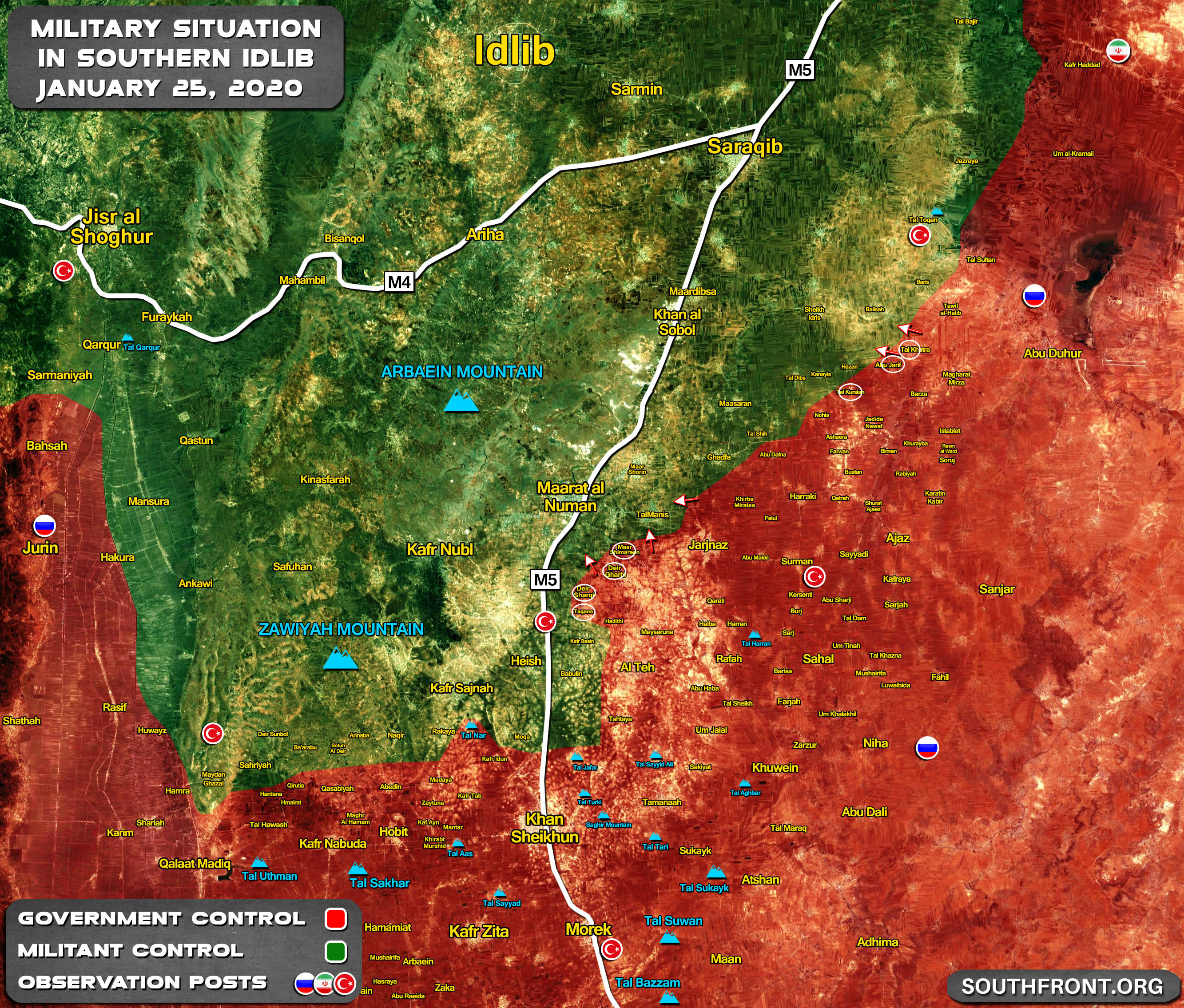 HTS Denies Syrian Army Advance In Southeast Idlib, Reports “Heavy Clashes”