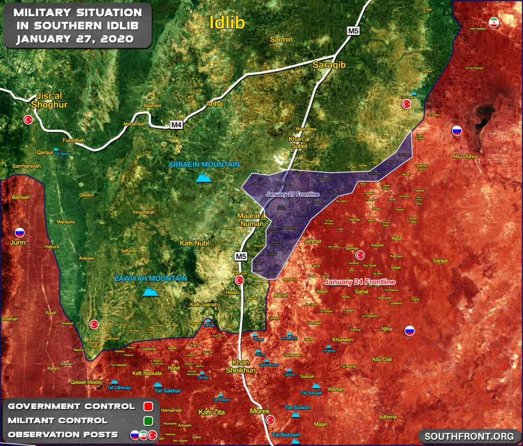 Syrian Army Is Preparing For Final Push To Liberate Maarat al-Numan (Map Update)