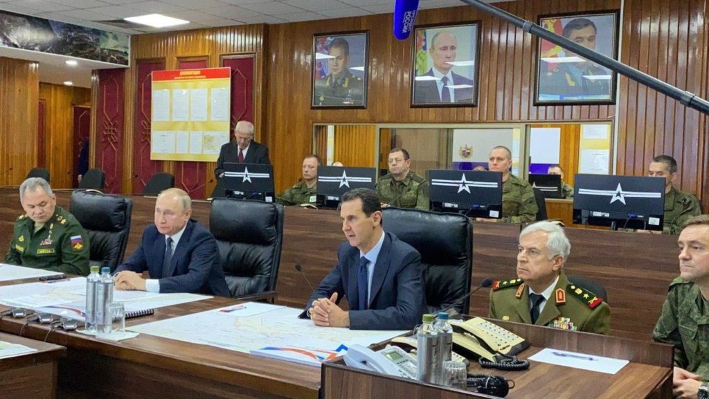 Putin & Top Russian Generals Are On Visit To Syria, Held Talks With Assad (Photos)