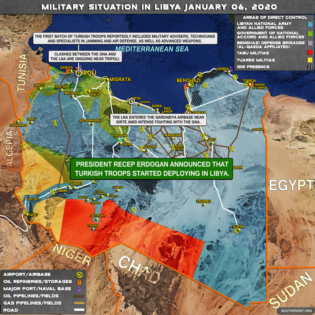 Libyan National Army Enters Sirte City As GNA's Defense Collapses Despite Turkish Troop Deployment (Videos)