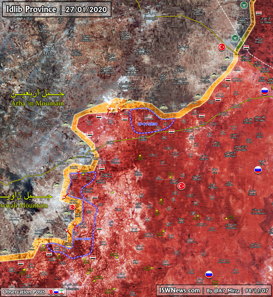 Large Turkish Military Convoy Heads To Southern Idlib As Syrian Army Crashes Militants Near Maarat Al-Numan