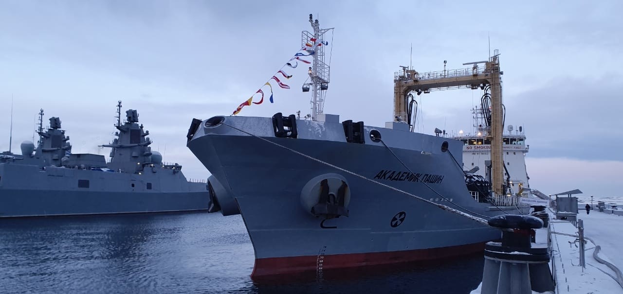 Russia's Northern Fleet Received Its New Replenishment Oiler - the Akademik Pashin tanker