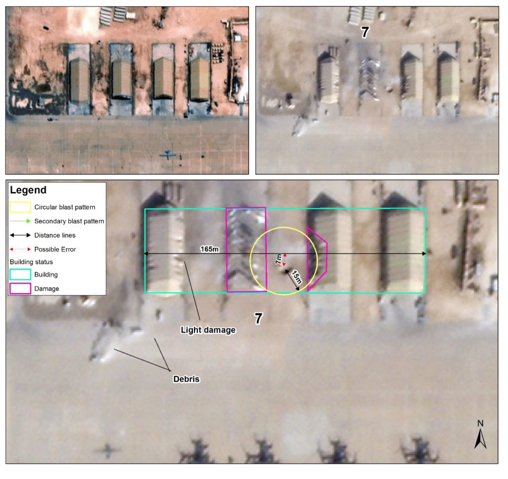 U.S. Releases Drone Video Of Iranian Missiles Strikes On Its Forces At Ayn Al Asad Airbase In Iraq