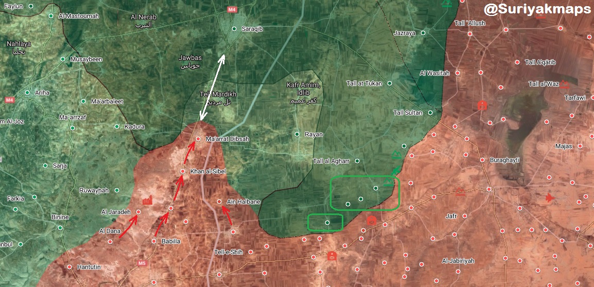 Syrian Army Captures Two New Towns Near Saraqib In Southeast Idlib