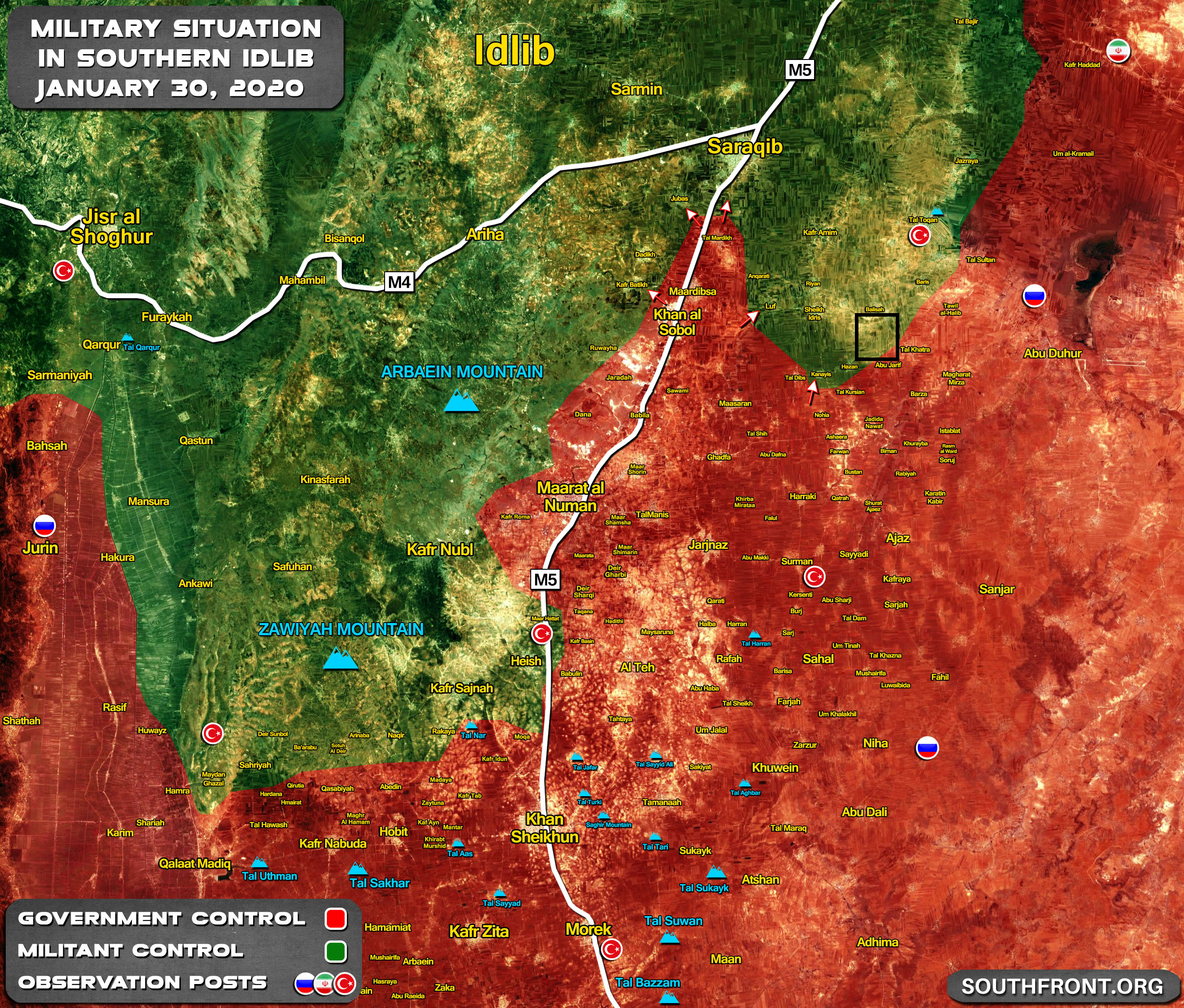 Syrian Army Captures Another Hilltop In Southeast Idlib