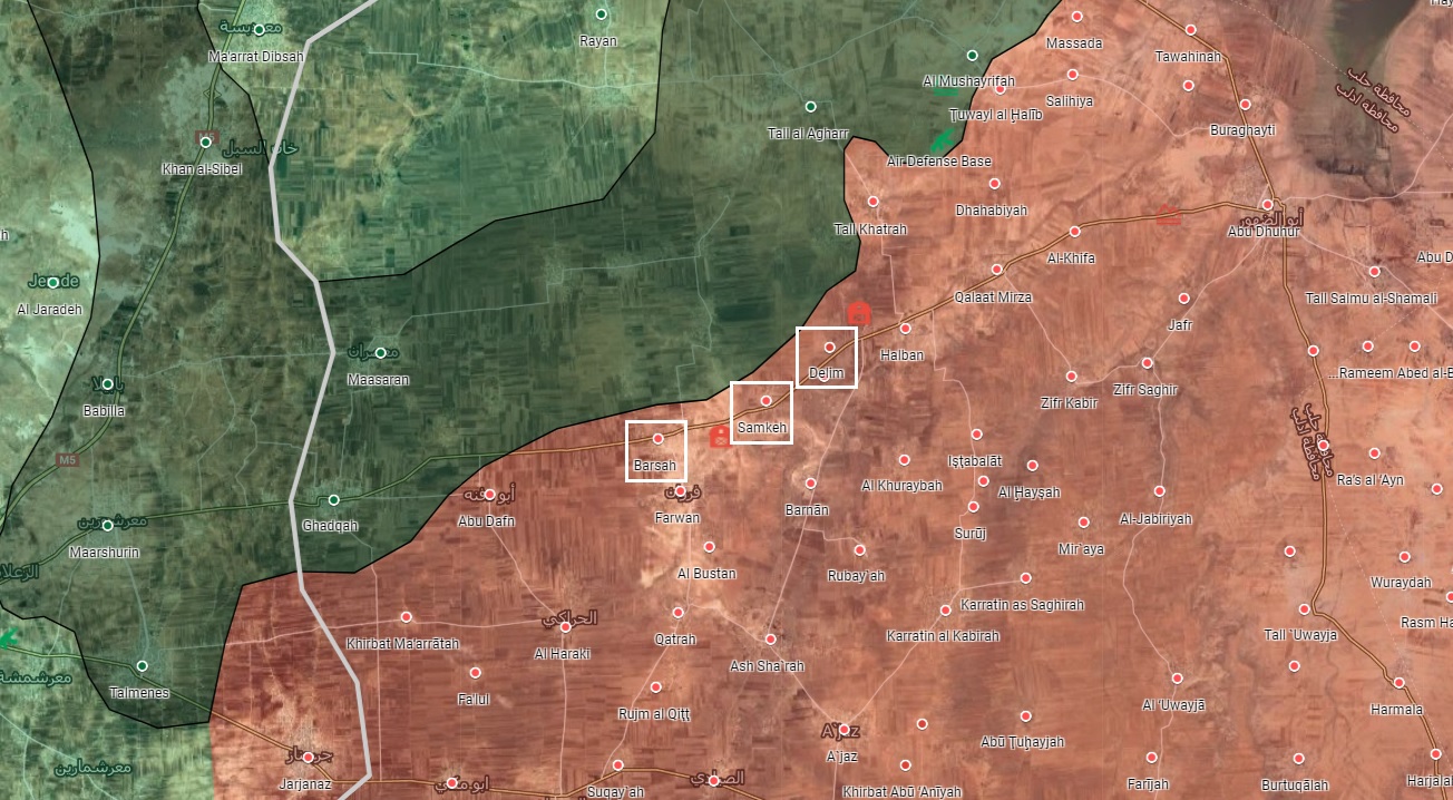 HTS And Allies Launch Surprise Attack In Southeast Idlib, Capture Several Towns (Photos, Map)