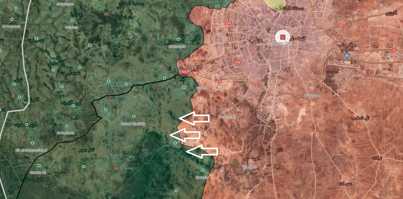 Syrian Army Gains More Ground In Southwest Aleppo. Militants’ Defense Collapsing