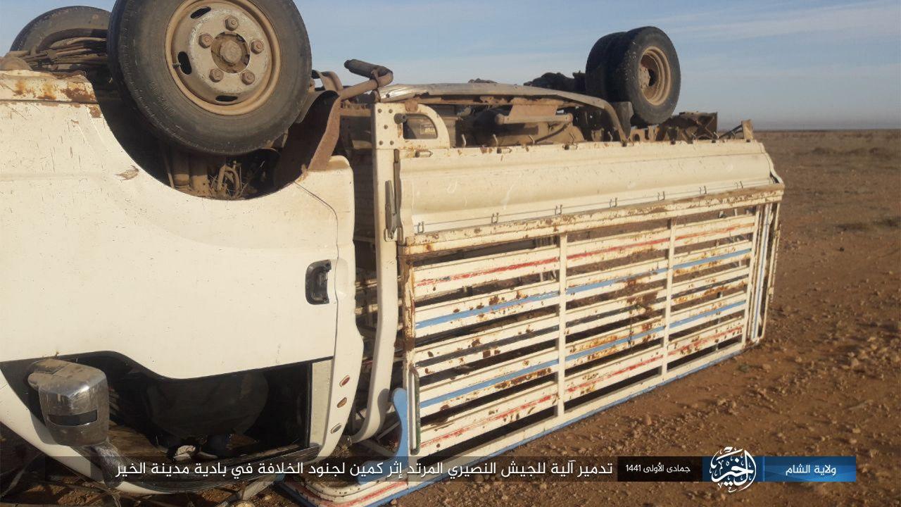 ISIS Cells Inflict Heavy Losses On Syrian Army In New Deir Ezzor Ambush (Photos)