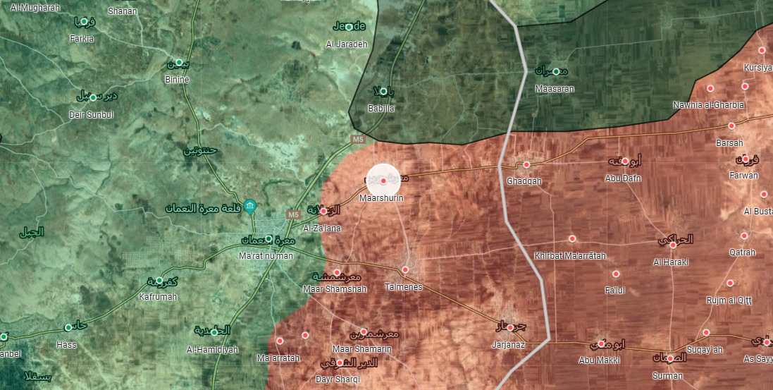 Syrian Army Liberates Another Town Near Ma`arat al-Nu`man, Reportedly Blocks M5 Highway