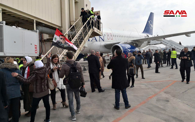 Aleppo International Airport Accepts First Commercial Flight In 8 Years: Photos and Video