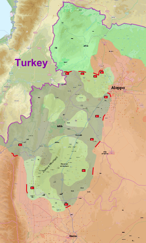 A Lesson in Idlib Geography, And How to Properly Play Victim