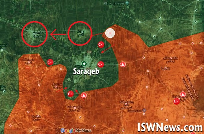 Tiger Forces Liberate Asf And Saramin Fully Encircling Saraqib (Videos)