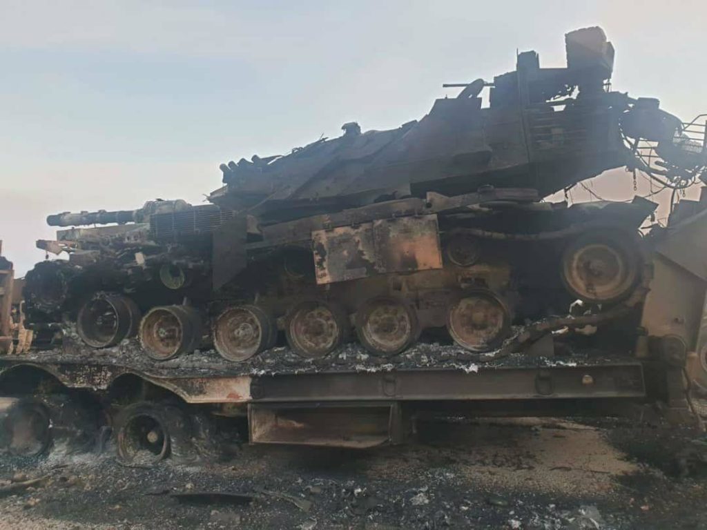 In Photos: Turkish Tanks, Other Equipment Destroyed By Syrian Army Strikes