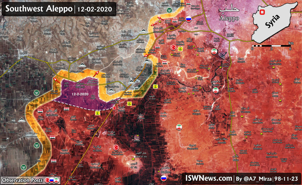 4 More Villages Fall Into Hands Of Syrian Army In Southwestern Aleppo (Map Update)