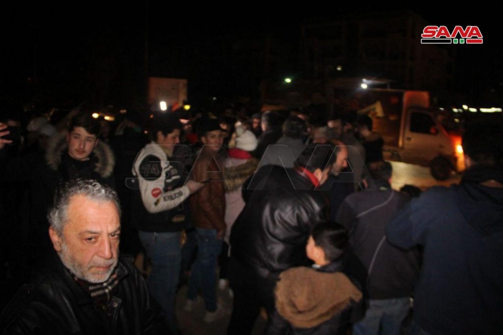 In Photos: People Celebrating Liberation Of Western Aleppo From Militants