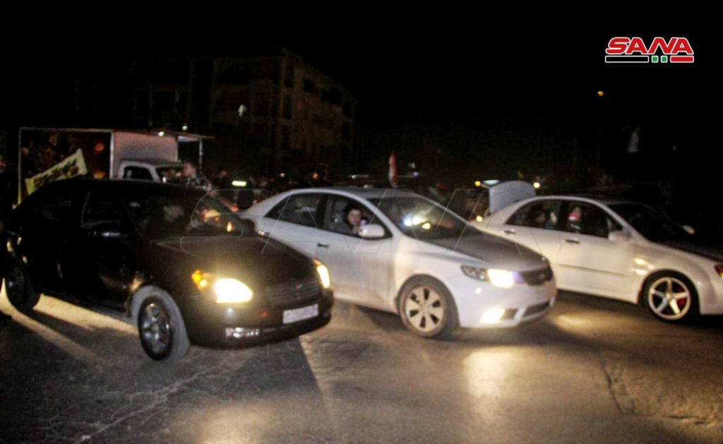 In Photos: People Celebrating Liberation Of Western Aleppo From Militants