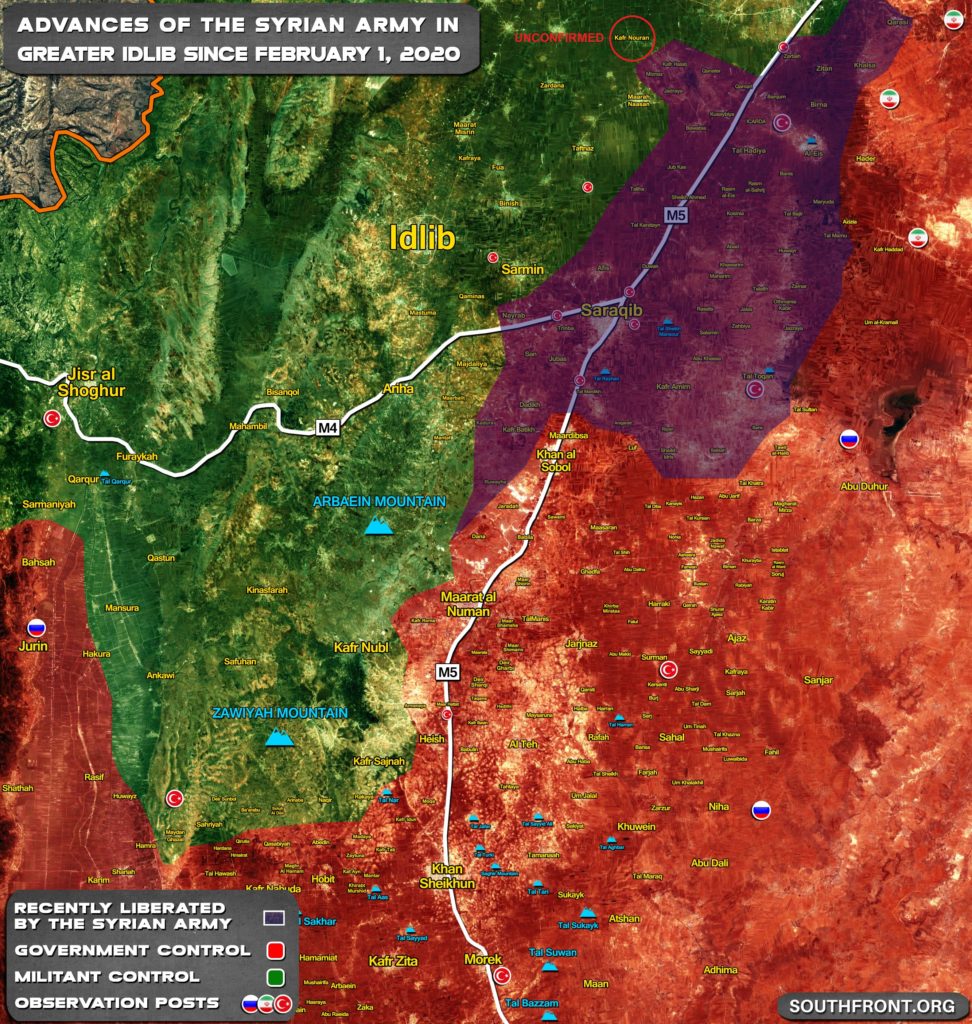 Syria Vows To Continue Operations In Greater Idlib Despite Turkish Attacks