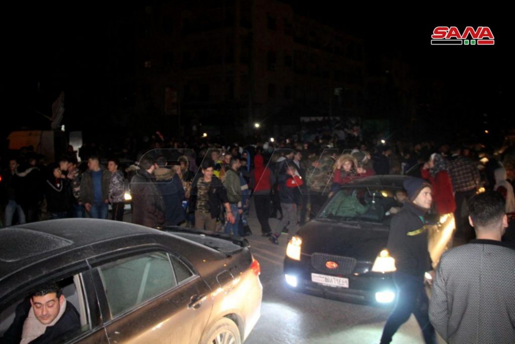 In Photos: People Celebrating Liberation Of Western Aleppo From Militants