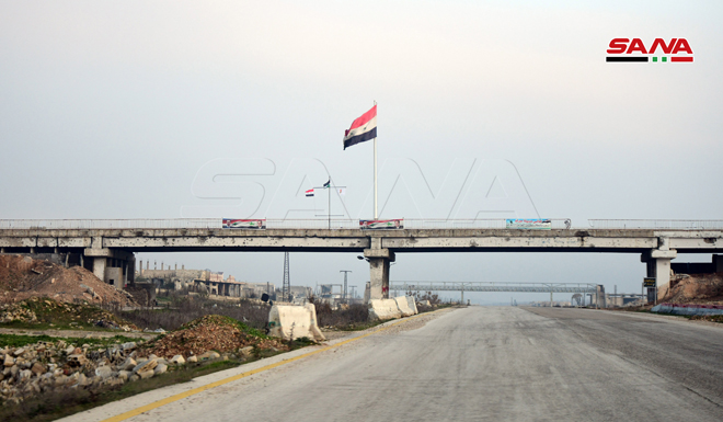 In Photos: Syrian Government Clearing And Restoring Recently Liberated Parts Of Aleppo-Damascus Highway