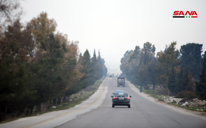 In Photos: Syrian Government Clearing And Restoring Recently Liberated Parts Of Aleppo-Damascus Highway