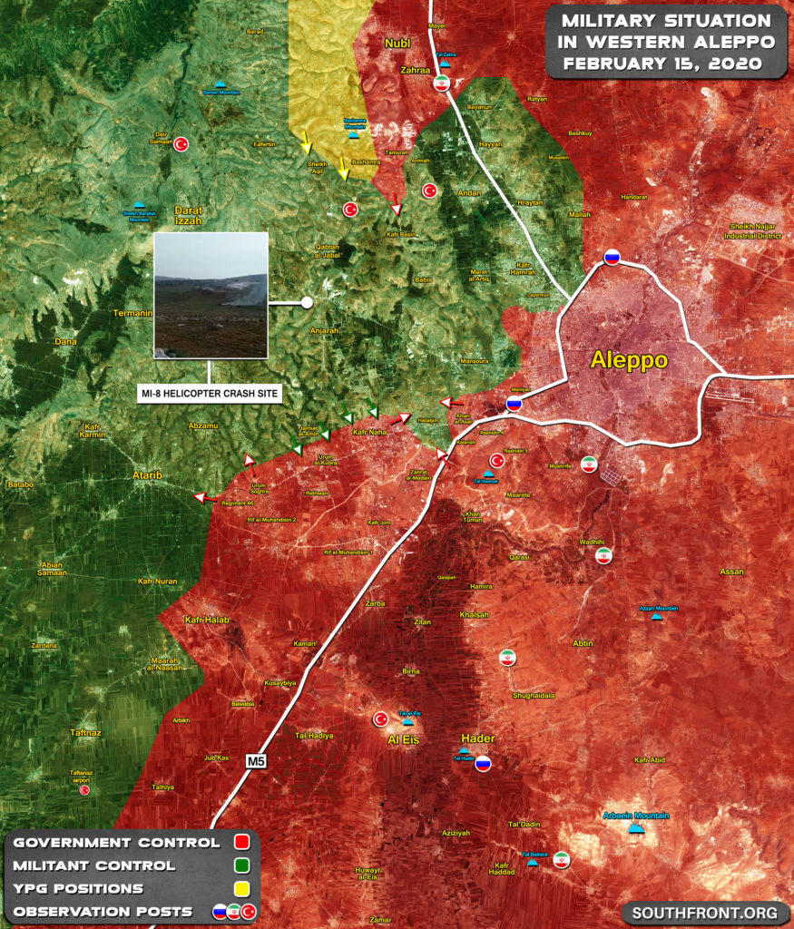 Syrian Government Forces Open New Front Against Turkish Proxies In Western Aleppo (Map)