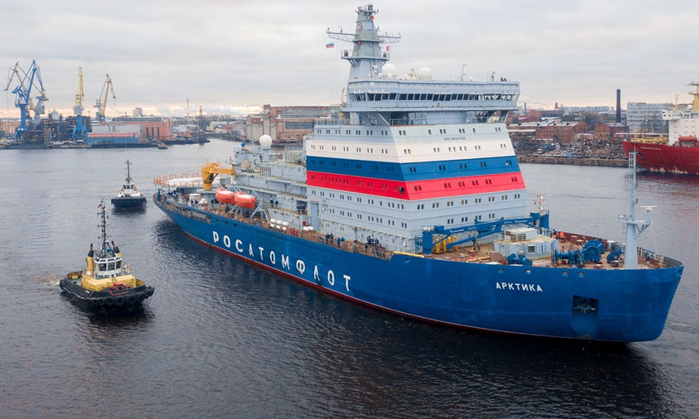 Russia's Project 22220 Nuclear-Powered Icebreaker Arktika To Be Delayed Again