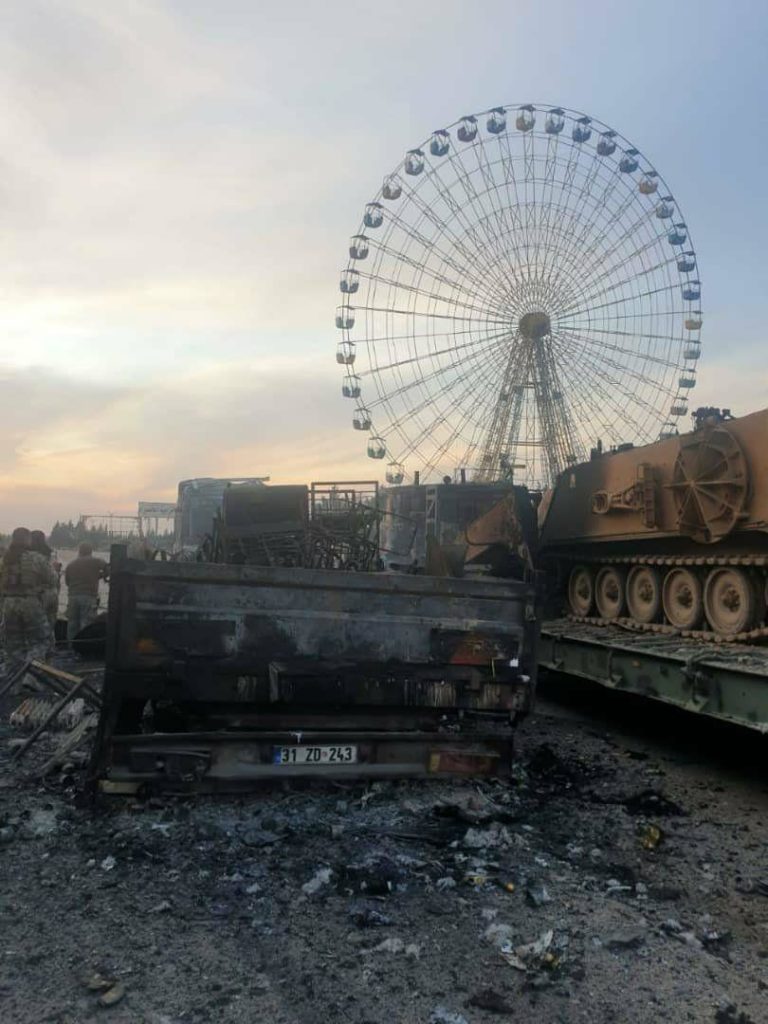 In Photos: Turkish Tanks, Other Equipment Destroyed By Syrian Army Strikes