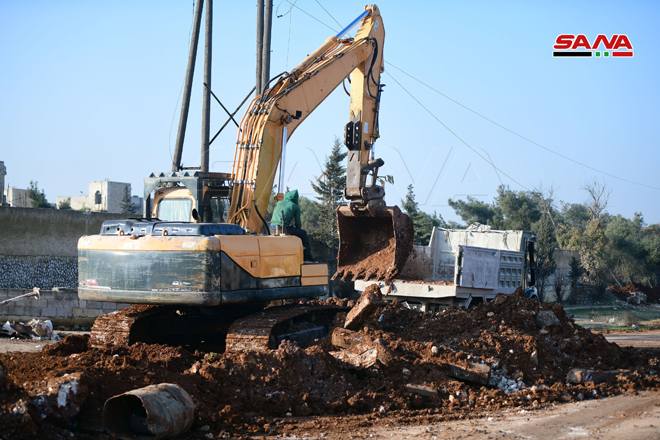 In Photos: Syrian Government Clearing And Restoring Recently Liberated Parts Of Aleppo-Damascus Highway