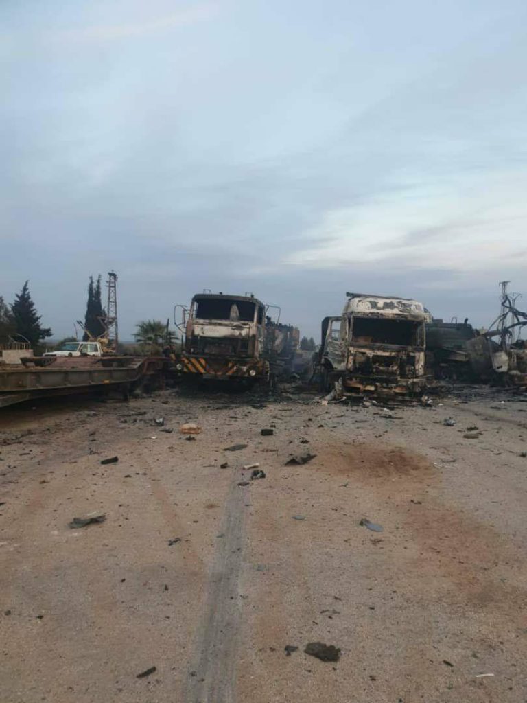 In Photos: Turkish Tanks, Other Equipment Destroyed By Syrian Army Strikes