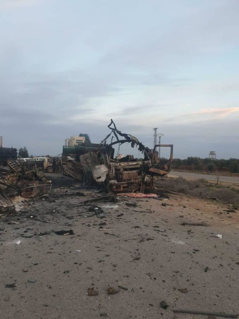 In Photos: Turkish Tanks, Other Equipment Destroyed By Syrian Army Strikes