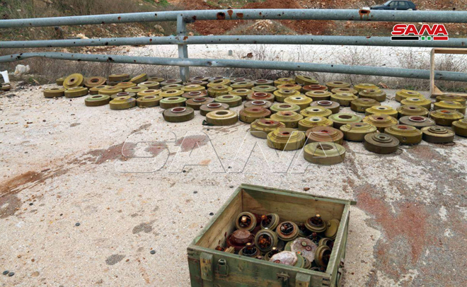 Syrian Troops Remove IEDs And Mines Planted By Militants On Damascus-Aleppo Highway (Photos)