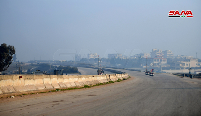 In Photos: Syrian Government Clearing And Restoring Recently Liberated Parts Of Aleppo-Damascus Highway