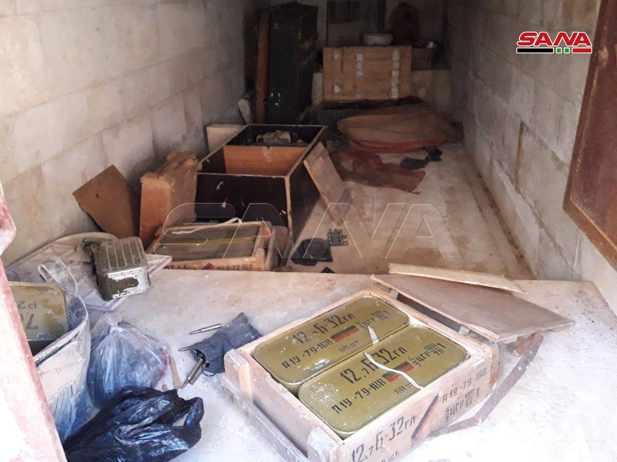 In Photos: Syrian Army Uncovers Fortified Headquarters In Saraqib City