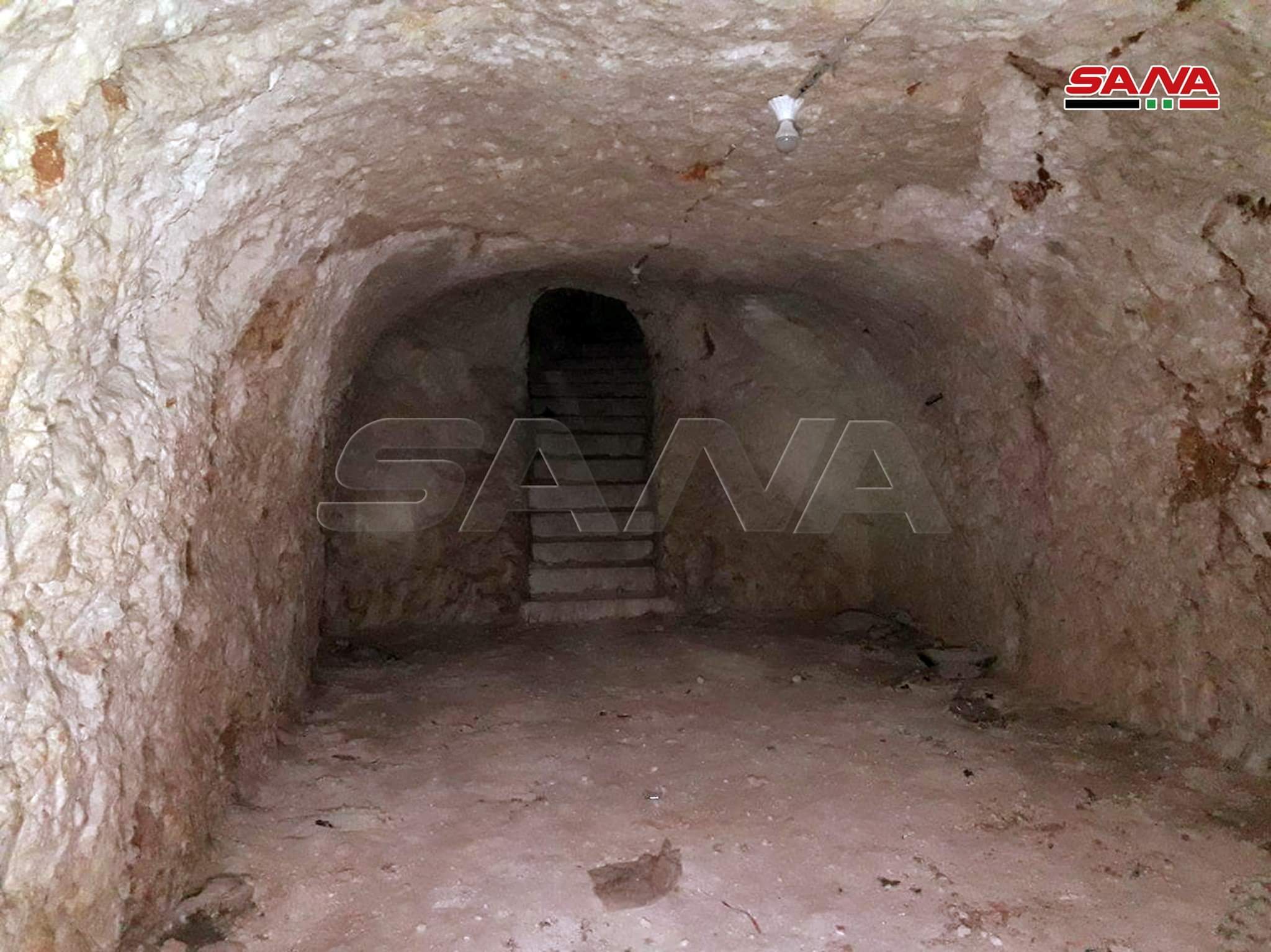 In Photos: Syrian Army Uncovers Fortified Headquarters In Saraqib City