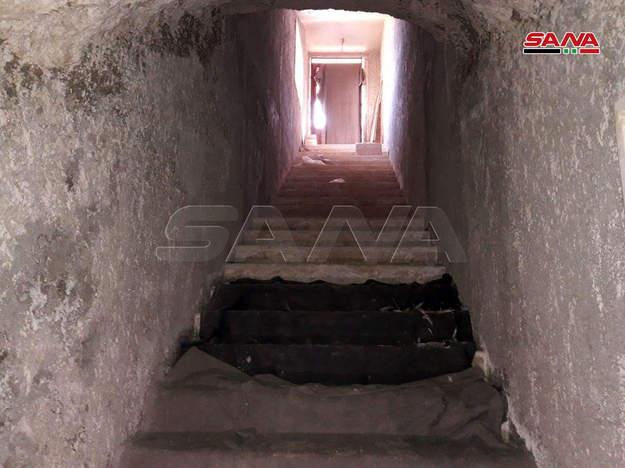 In Photos: Syrian Army Uncovers Fortified Headquarters In Saraqib City