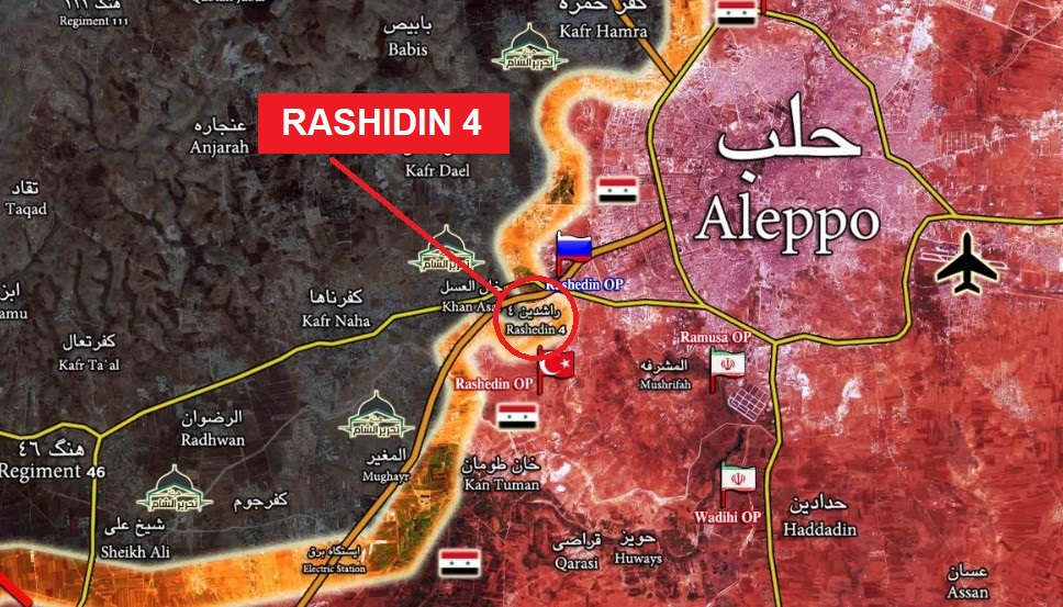 Syrian Army Liberates Rashidin 4 District In Western Aleppo: Reports (UPDATED)