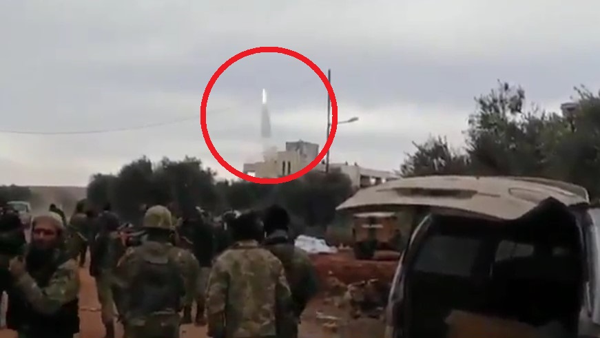 Militants Shooting Down Syrian Helicotper With MANPAD In Eastern Idlib (Video)